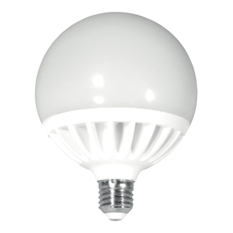 LED G-lampen met kunststof coating van gegoten aluminium