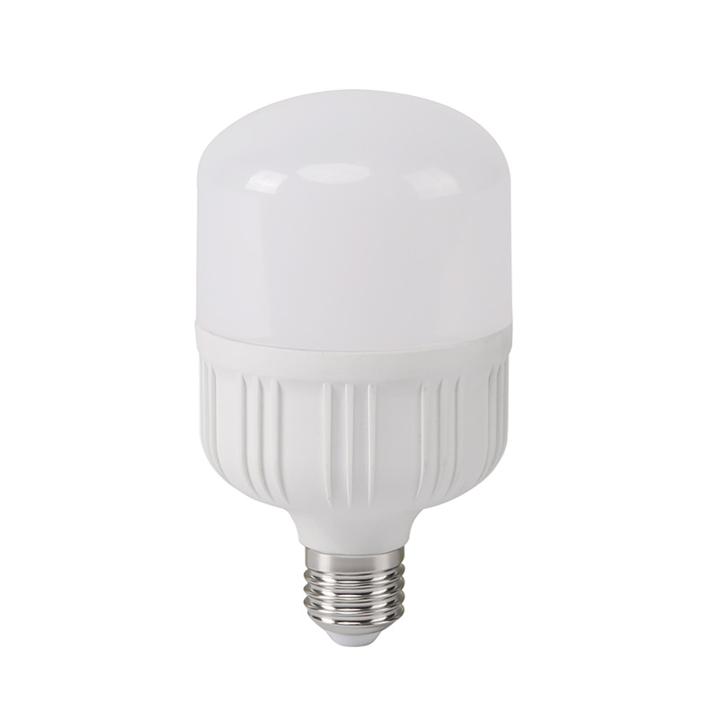 Kunststof-aluminium hybride T-serie LED-lampen (E27/E40-fitting)